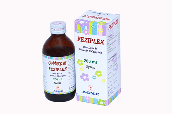 Feziplex Syrup-200 ml Bottle