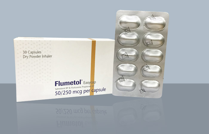 Flumetol 50/250 mcg Easycap Capsule-30's pack