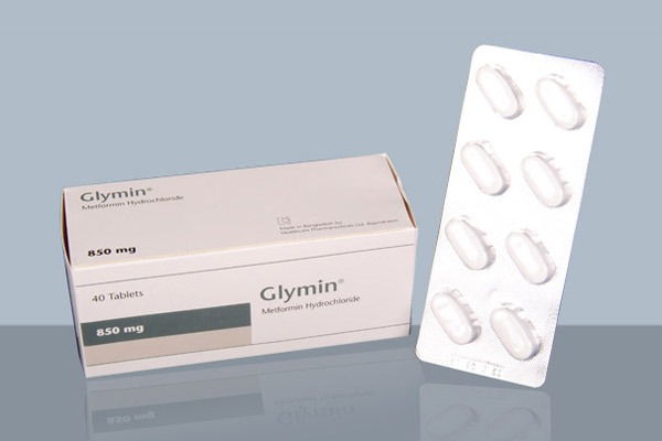 Glymin 850 Mg Tablet-8's Strip