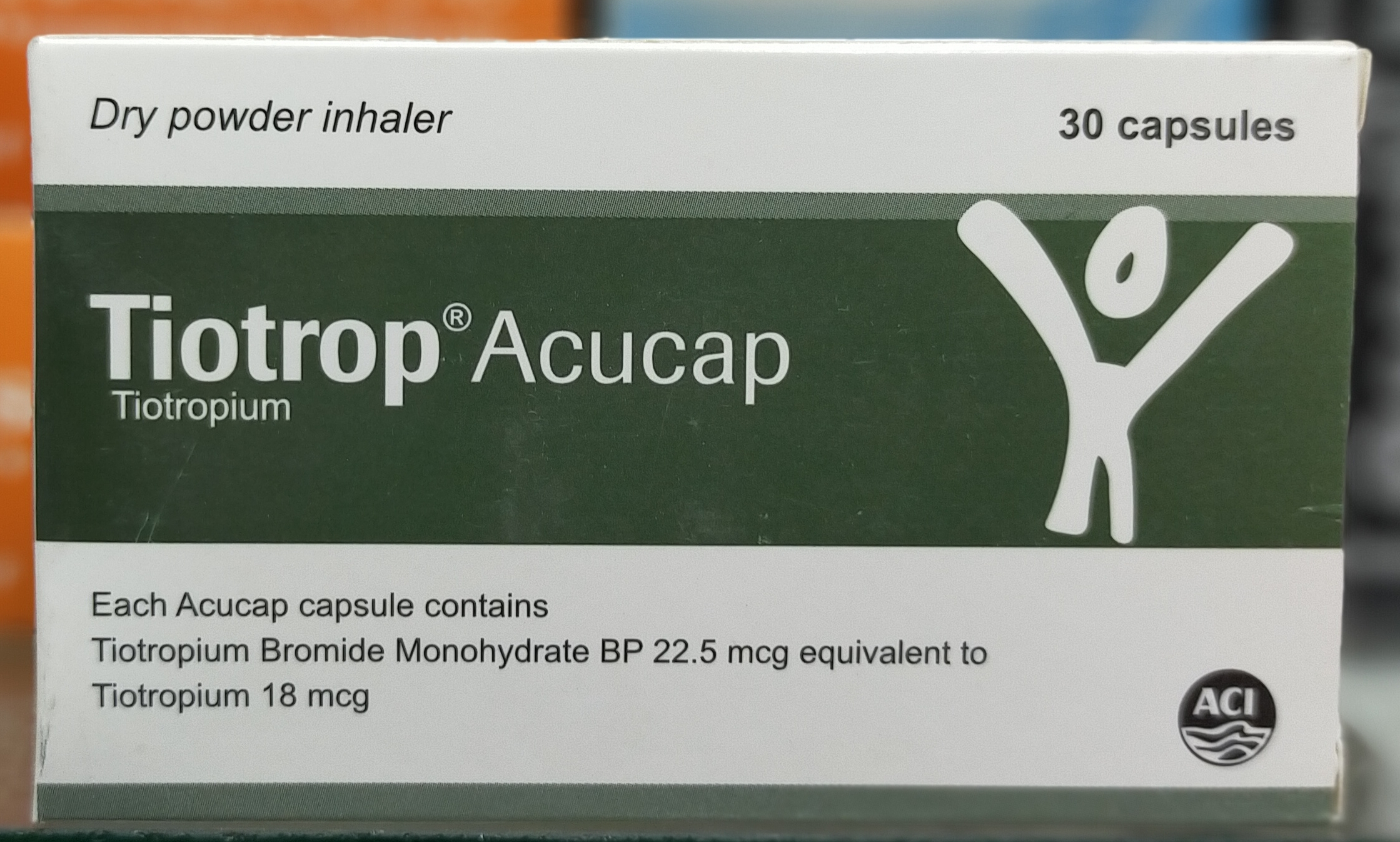 Tiotrop Acucap 18 mcg Inhalation Capsule-10's Strip