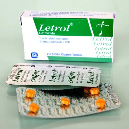 Letrol 2.5 mg Tablet-5's Strip