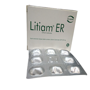 Litiam ER 400 mg Tablet-10's strip