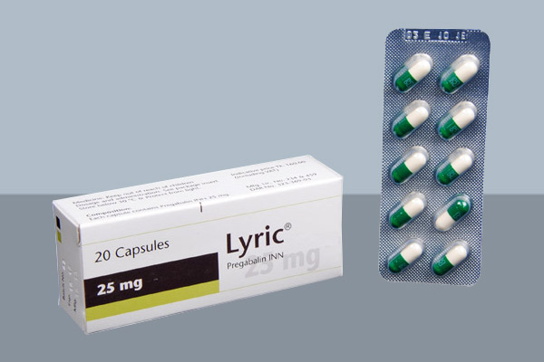 Lyric 25 mg Capsule-10's Strip