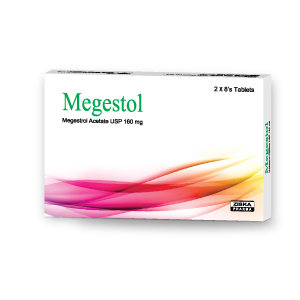 Megestol 160 mg Tablet-8's Strip