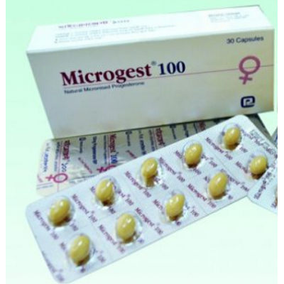 Microgest 100 mg Capsule-10 Pcs