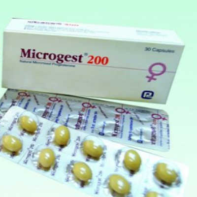 Microgest 200 mg Capsule-10 pcs