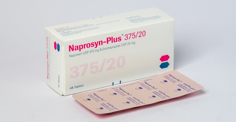 Naprosyn Plus [375 mg+20 mg]Tablet-10's Strip