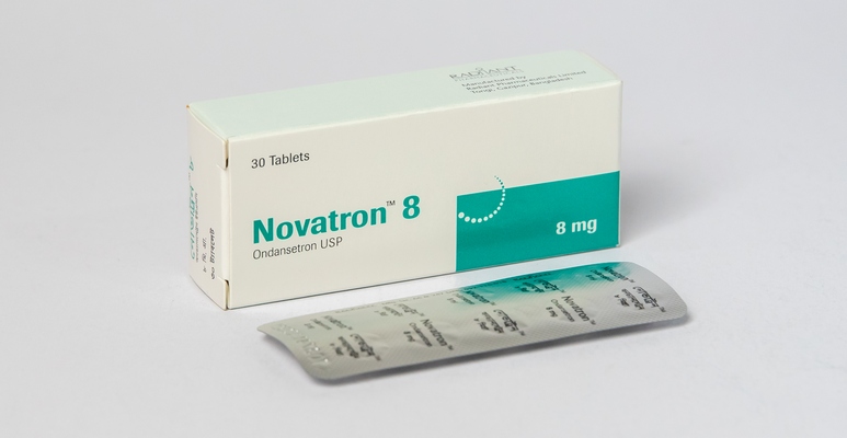 Novatron 8 mg Tablet-10's strip