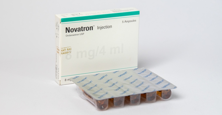 Novatron 8 mg/4 ml IM/IV-5's pack