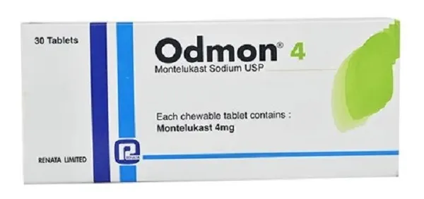 Odmon 4 mg Tablet-10's Strip