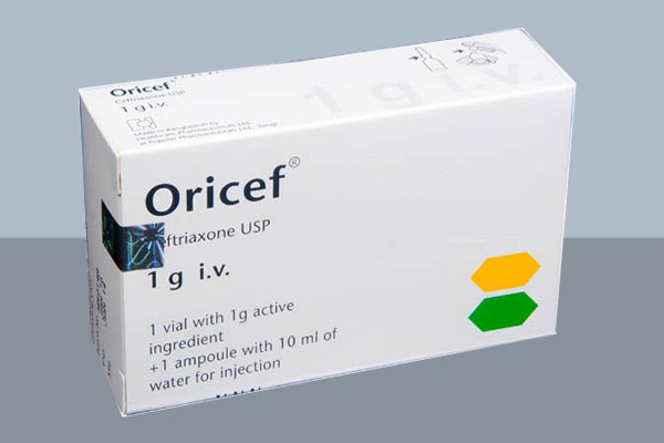 Oricef 1 gm/vial IM Injection