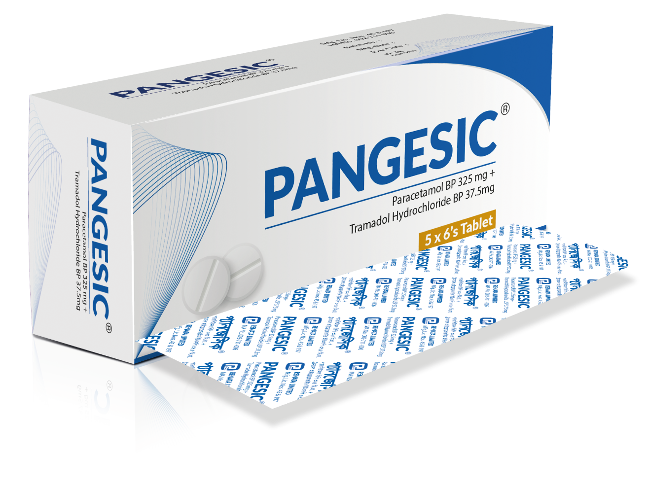 Pangesic Tablet-6's strip