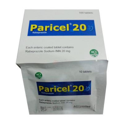 Paricel 20 mg Tablet-10's strip