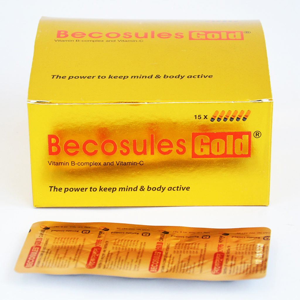 Becosules Gold Capsule-6's Strip