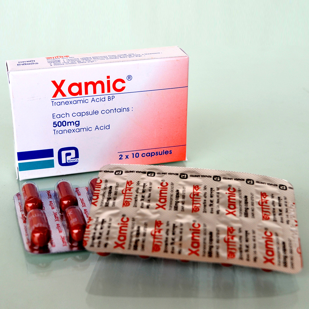 Xamic 500 mg Capsule-10's strip