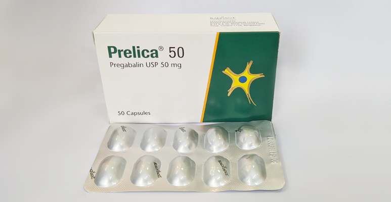 Prelica 50 mg Capsule-10's Strip