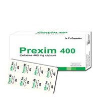 Prexim 400 mg Capsule-7's pack