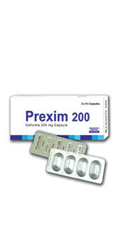 Prexim 200 mg Capsule-12's pack