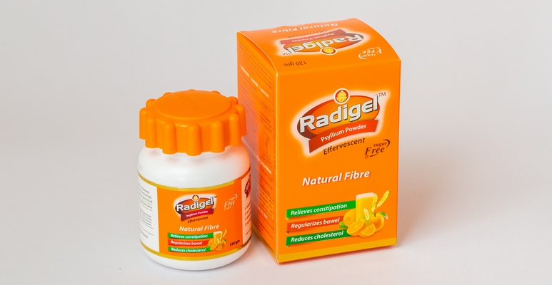 Radigel Powder-120 gm container