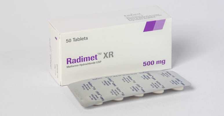 Radimet XR 500 Tablet-10's Strip