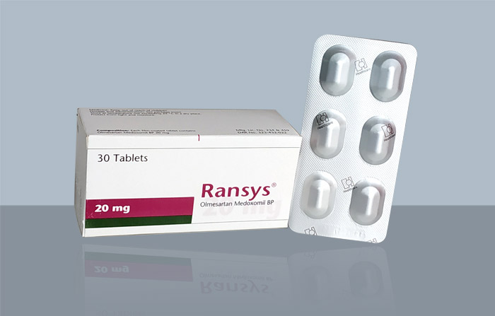 Ransys 20 mg Tablet-6's strip