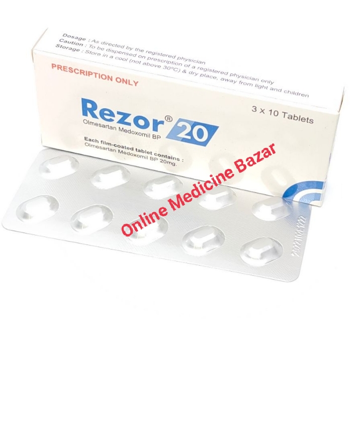 Rezor 20 mg Tablet-10's Strip