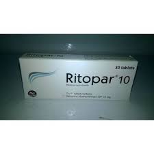 Ritopar 10 mg Tablet-10's strip