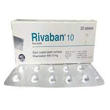 Rivaban 10 mg Tablet-10's strip