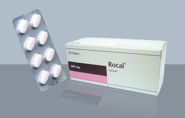 Rocal 500 mg Tablet-40's pack