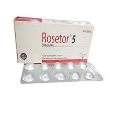 Rosetor 5 mg Tablet-10's strip