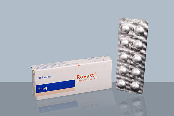 Rovast 5 mg Tablet-10's strip