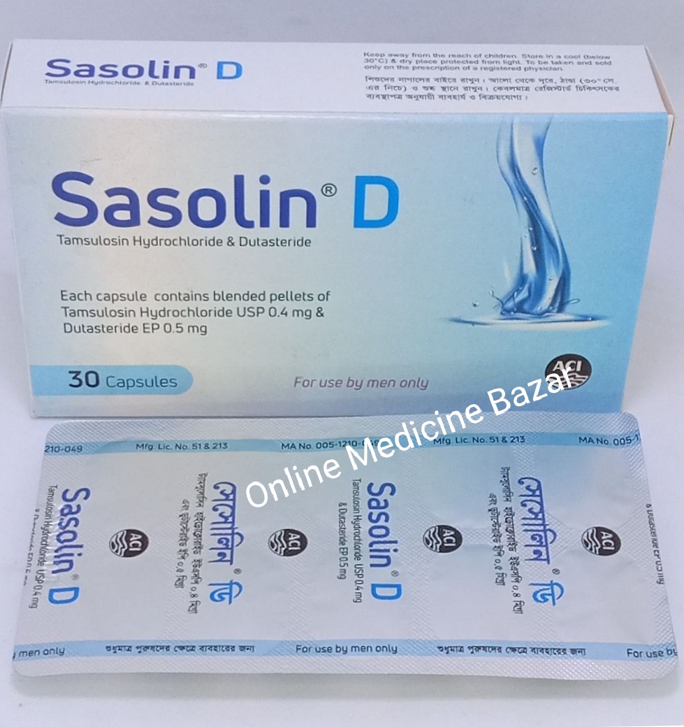 Sasolin D Capsule -30's Pack