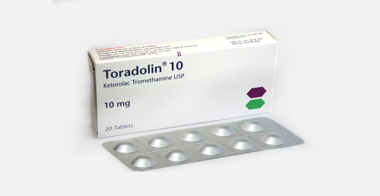 Toradolin 10 mg Tablet-10's Strip