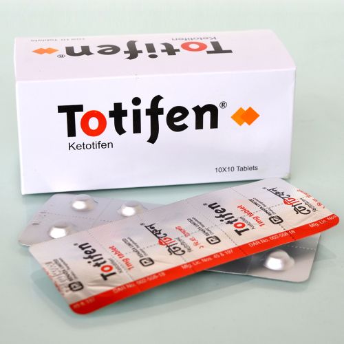 Totifen 1 mg Tablet-10's Strip