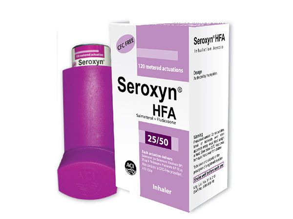 Seroxyn HFA 25/50 Inhaler-120 metered doses