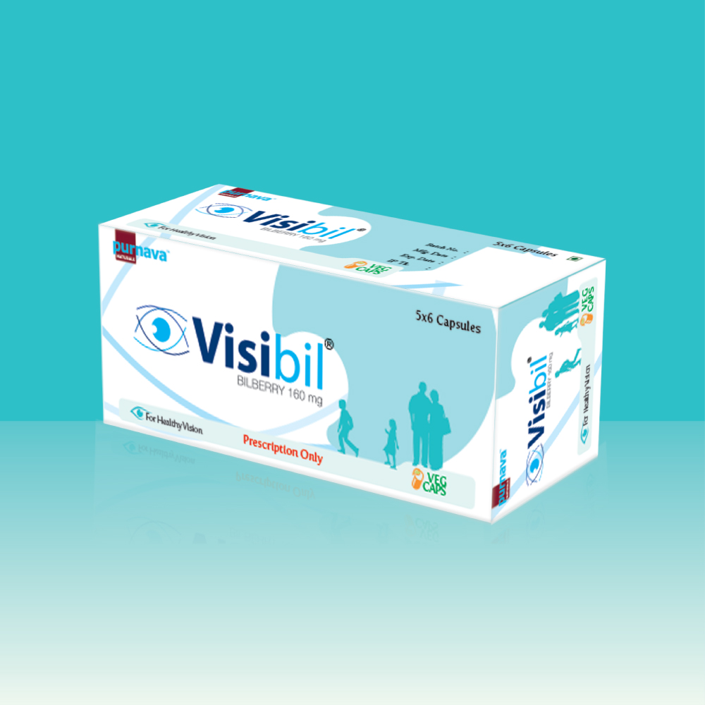 Visibil 160 mg Capsule-6's Strip