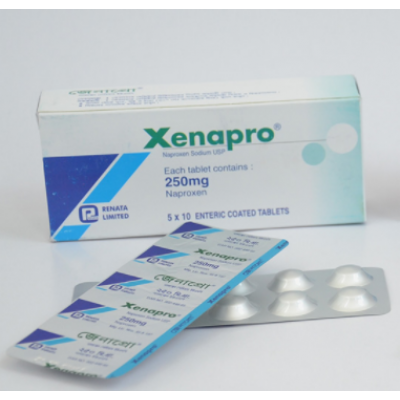 Xenapro 250 mg Tablet-10's strip