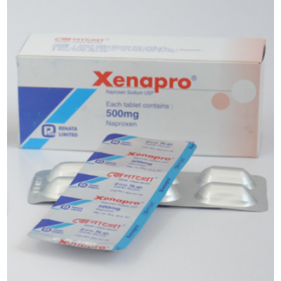 Xenapro 500 mg Tablet-6's strip