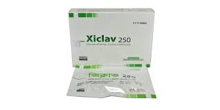 Xiclav 250 mg 14's pack