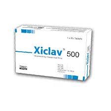 Xiclav 500 mg Tablet-14's pack