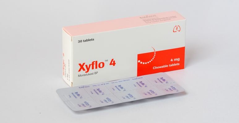 Xyflo 4 mg Tablet-10's strip
