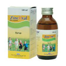 Zincoral Syrup-100 ml bottle