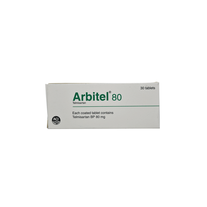 Arbitel 80 mg Tablet-10's strip