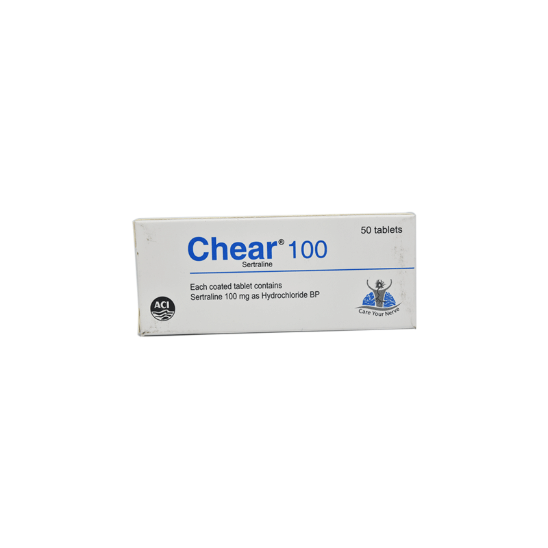 Chear 100 mg tablet-10's strip