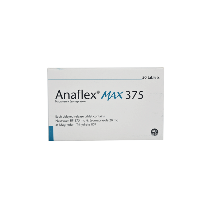 Anaflex Max 375 mg Tablet-10's strip
