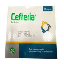 Cefteria 400 mg Capsule-10's Pack