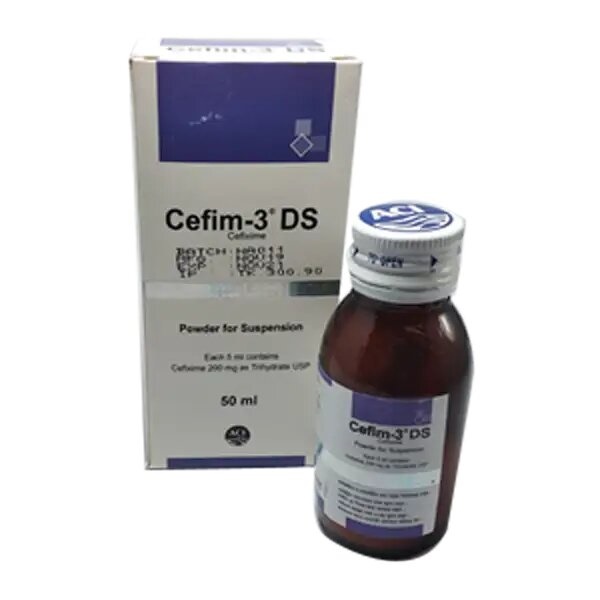 Cefim-3 DS powder for suspension-50 ml