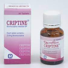 Criptine 2.5 mg Tablet-30's pot