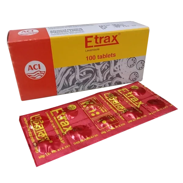 Etrax 40 mg Tablet-10's strip