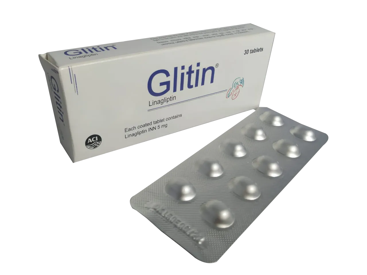 Glitin 5 mg Tablet-10's strip